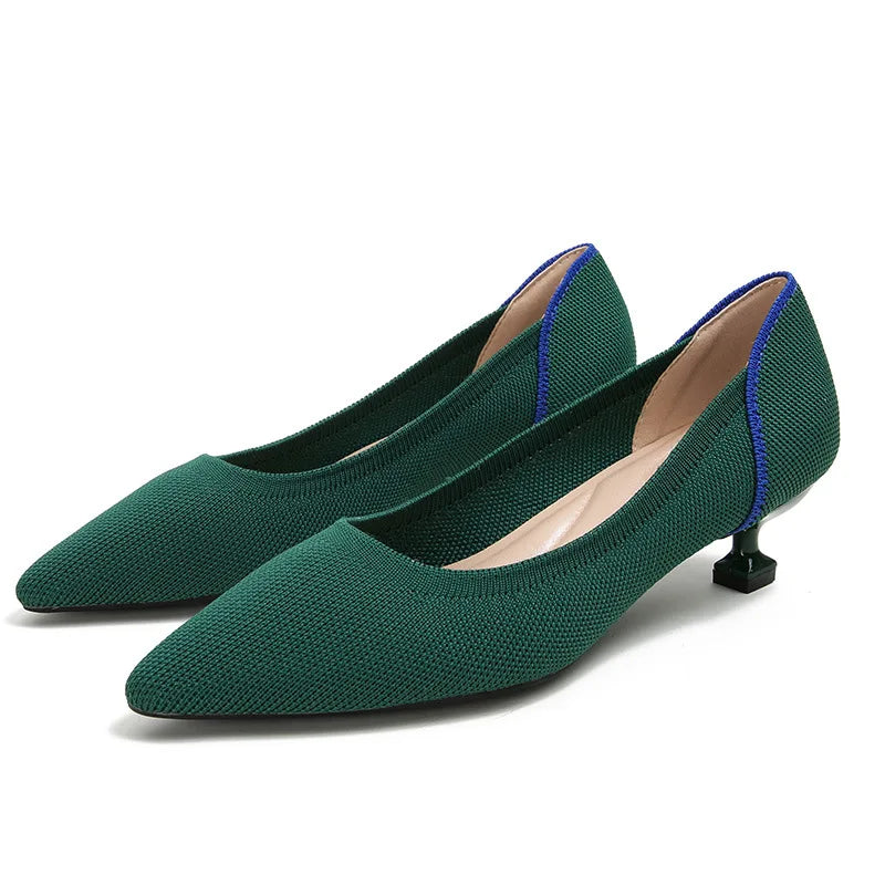 Die Chicara Milan Spitzstrick-Pumps (Absatz 3 cm)