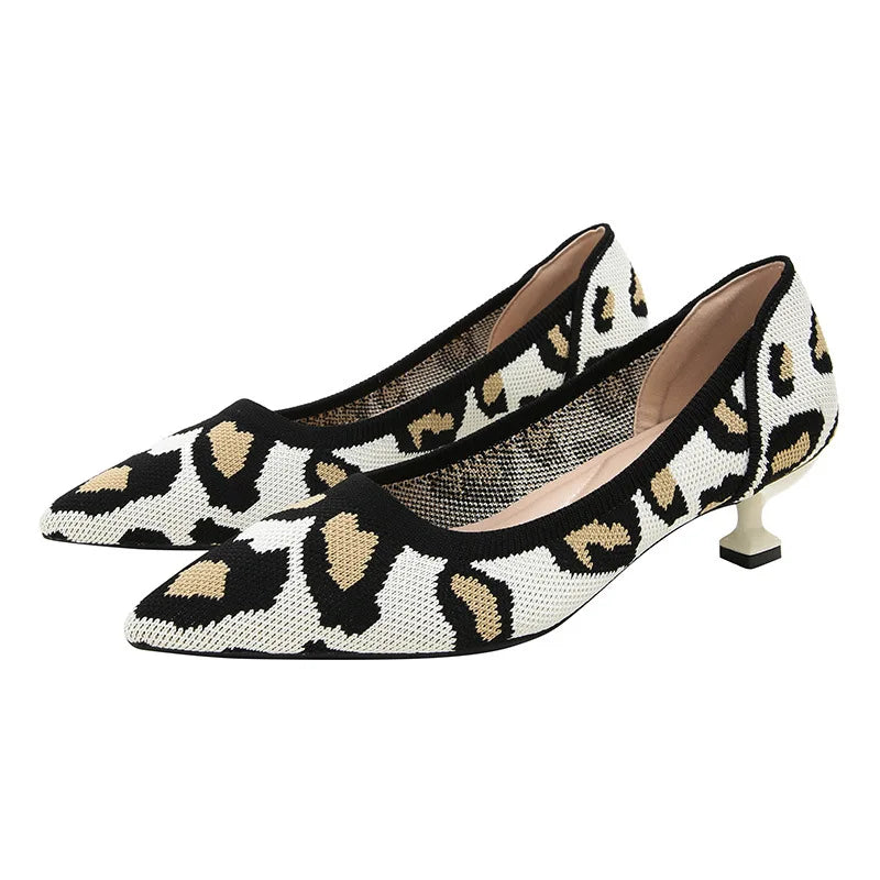 Die Chicara Milan Spitzstrick-Pumps (Absatz 3 cm)
