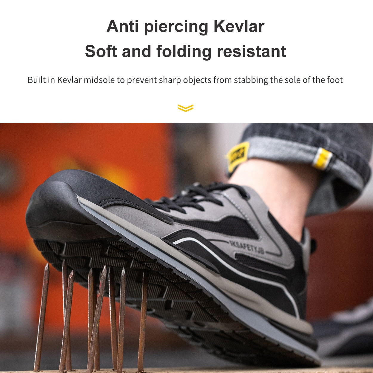 9K – Indestructible Sneakers (Safety Footwear)