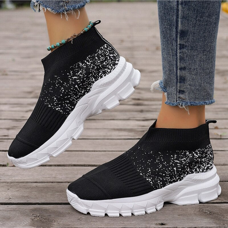 Elenna Casual Sneakers Super Comfortable Mesh Upper TPU