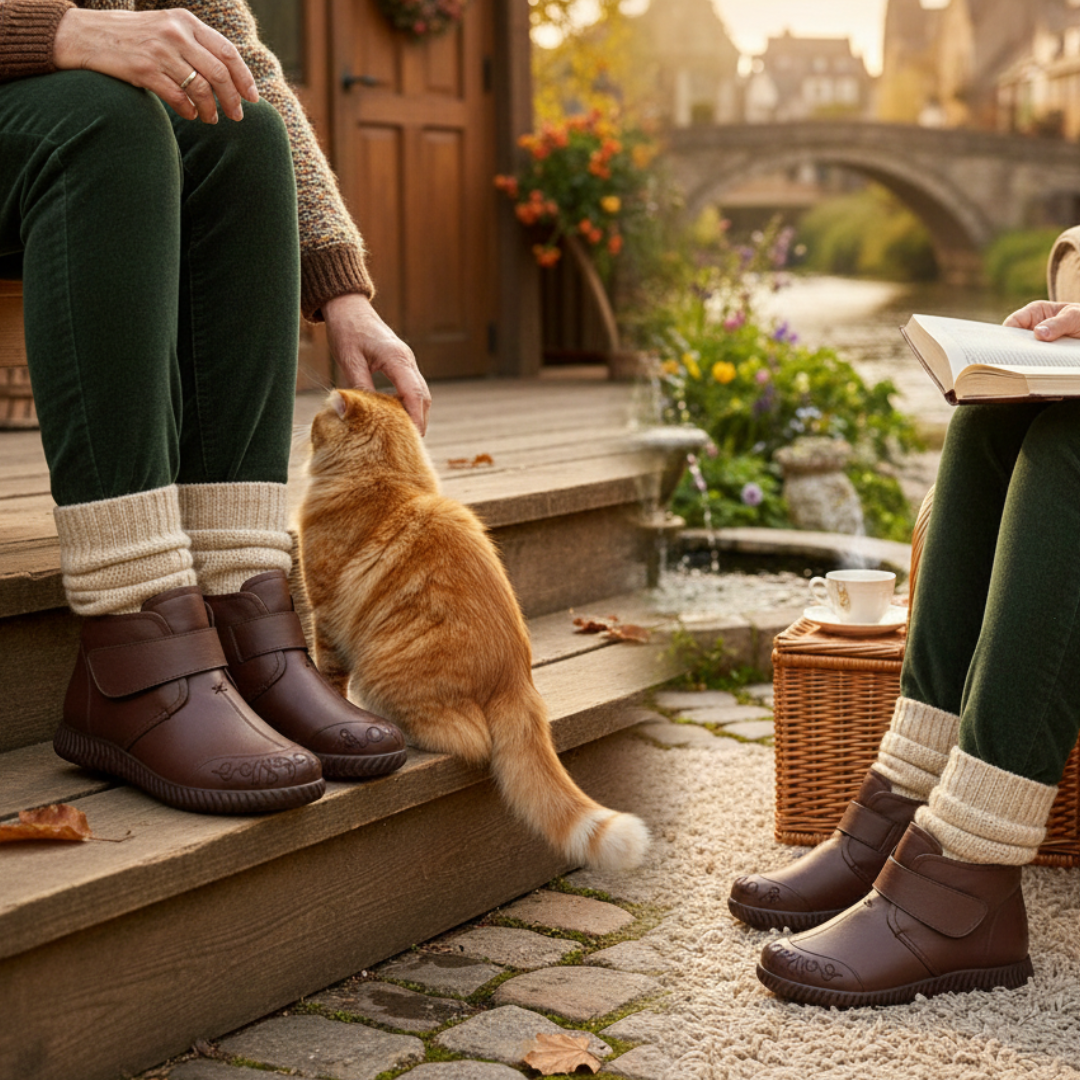 Boot Bella™ Comfort – Waterproof &amp; Warm Winter Shoes ❄🔥