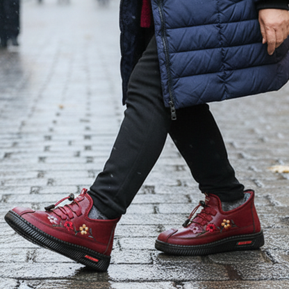 Winter Comfort™ Floral – Winter Shoes for Warmth, Comfort & Style ❄🌸