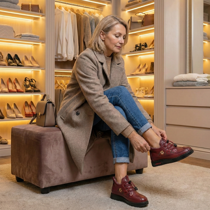 Winter Comfort™ Floral – Winter Shoes for Warmth, Comfort & Style ❄🌸