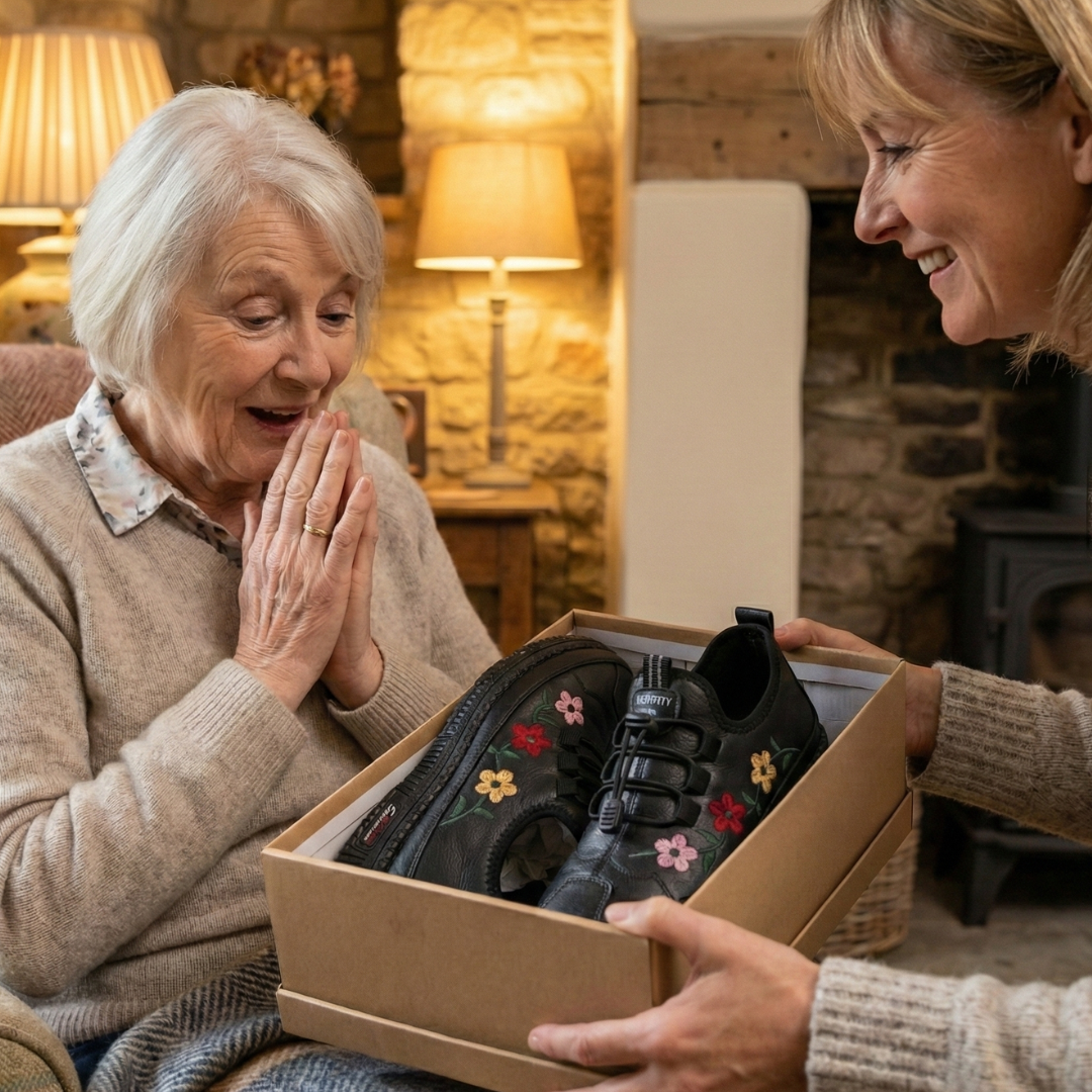 Winter Comfort™ Floral – Winter Shoes for Warmth, Comfort & Style ❄🌸