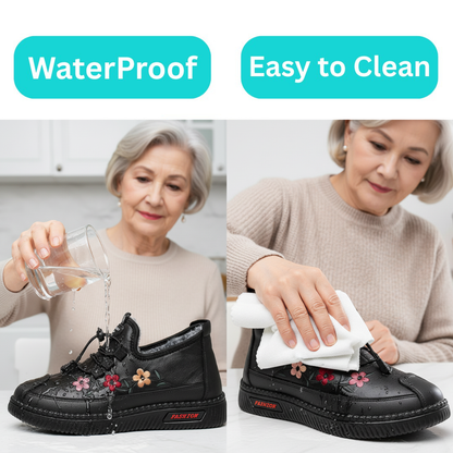 Winter Comfort™ Floral – Winter Shoes for Warmth, Comfort & Style ❄🌸