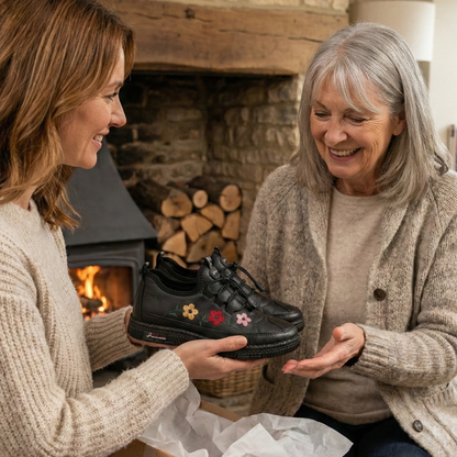 Winter Comfort™ Floral – Winter Shoes for Warmth, Comfort & Style ❄🌸