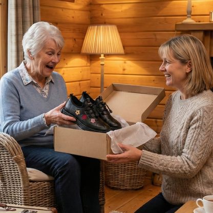 Winter Comfort™ Floral – Winter Shoes for Warmth, Comfort & Style ❄🌸