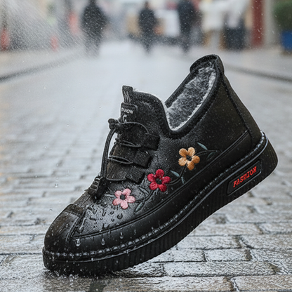 Winter Comfort™ Floral – Winter Shoes for Warmth, Comfort & Style ❄🌸