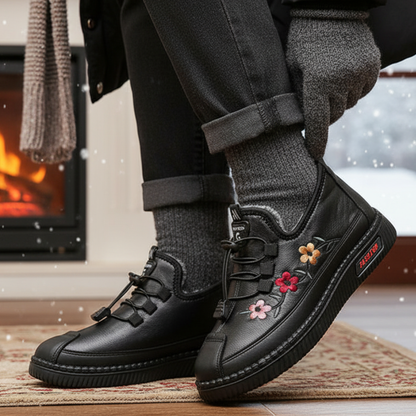 Winter Comfort™ Floral – Winter Shoes for Warmth, Comfort & Style ❄🌸