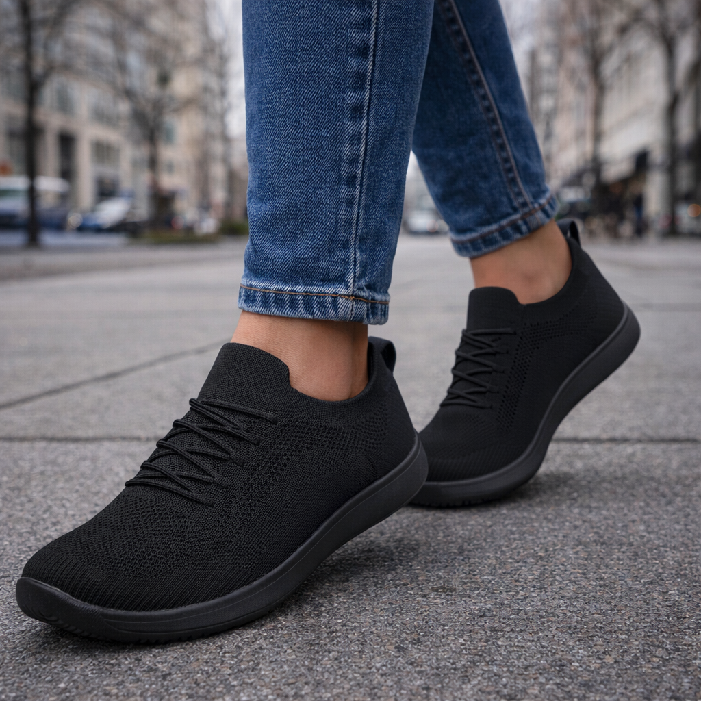 CloudStep Urban – Breathable & Flexible Unisex Barefoot-Inspired Sneaker