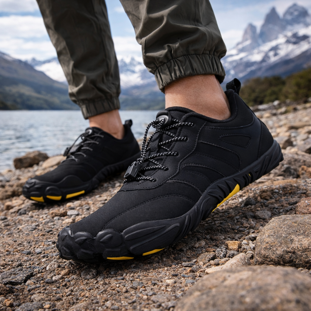 CloudStep Frost – Warm & Waterproof Unisex Barefoot-Inspired Winter Shoe