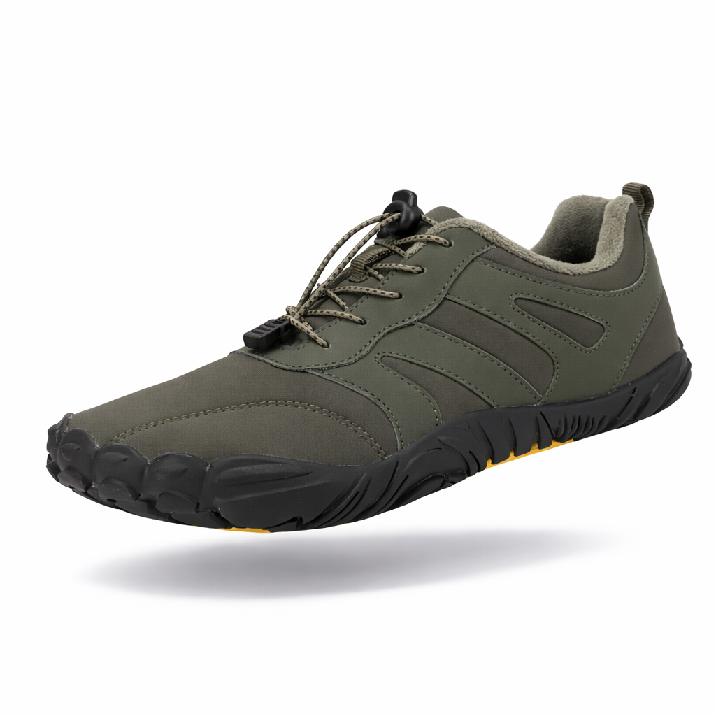 CloudStep Frost – Warm & Waterproof Unisex Barefoot-Inspired Winter Shoe
