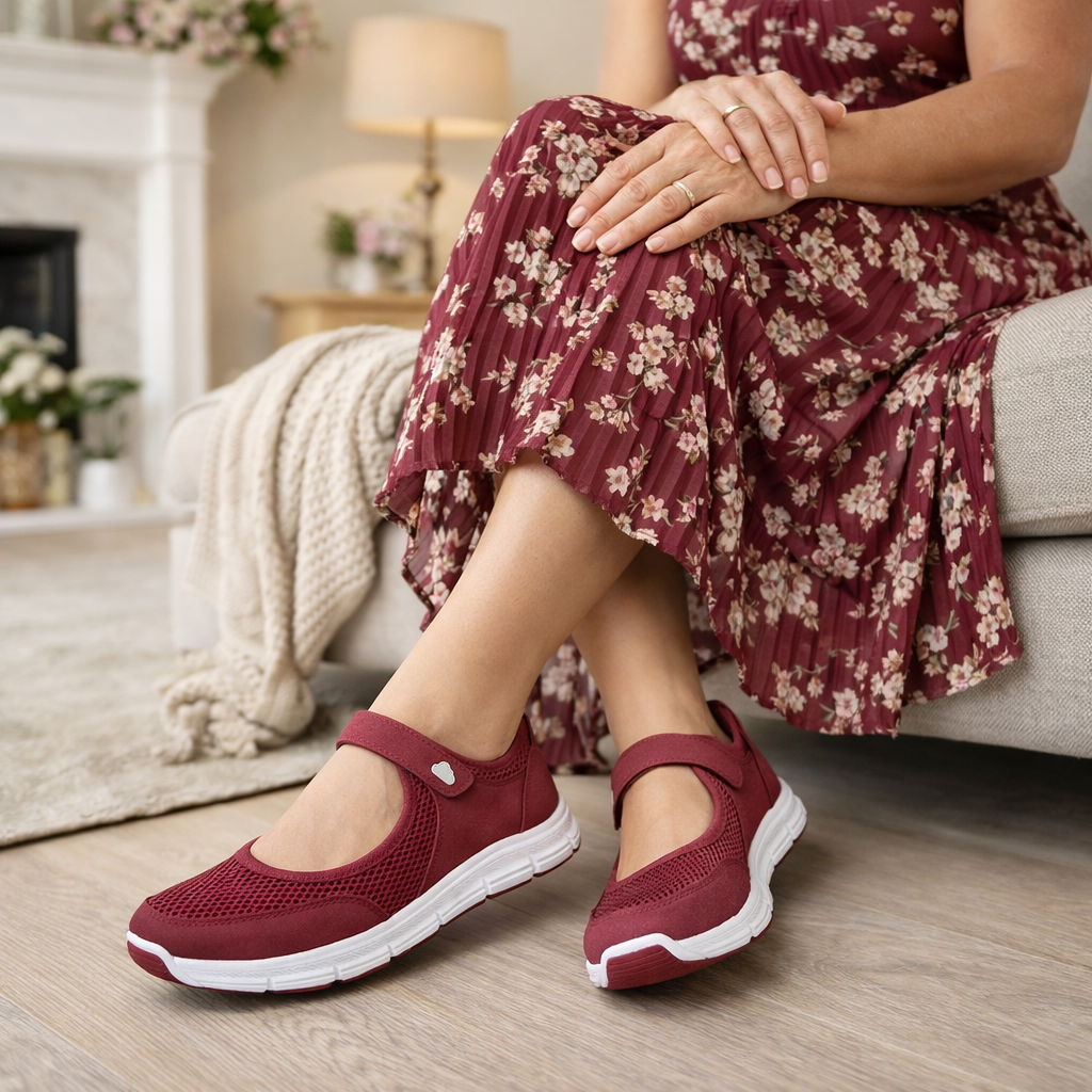 FeetinTheClouds™ Mary Jane – Ergonomische und orthopädische Schuhe 