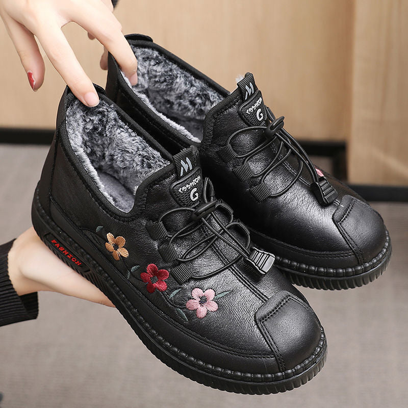 Winter Comfort™ Floral – Winter Shoes for Warmth, Comfort & Style ❄🌸