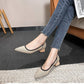 The Élégance Riviera Pointed Knit Pumps (heel 3.5 cm)