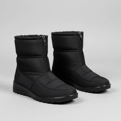 Feet in the Clouds™ Snow Boots Women Front Zipper Plush