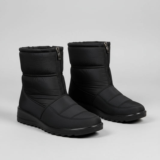 Feet in the Clouds™ Snow Boots Women Front Zipper Plush