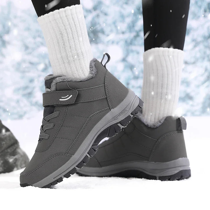 Feet In The Clouds LQEBK Cozy Snow Boots For Men NonSlip