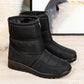 Feet in the Clouds™ Snow Boots Women Front Zipper Plush