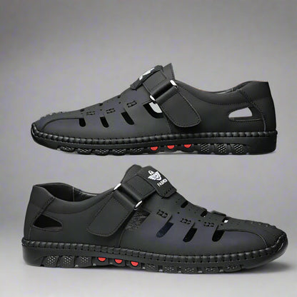 Riyadh – Men’s Leather Sandals for Elegant Summer Comfort