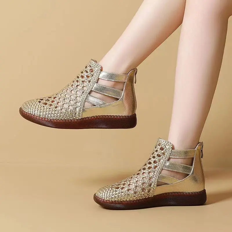Cleopatra Ortho Sandal Boot – Elegant, Comfortable & Genuine Leather