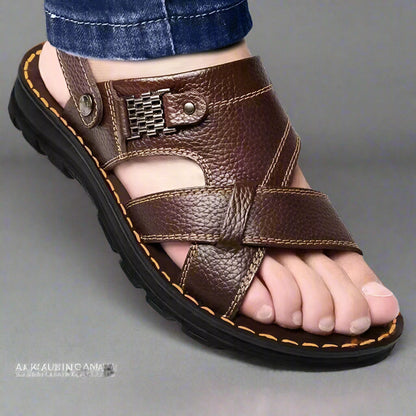 Marrakesh – Brown Outdoor Leather Sandals