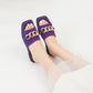 Women's flat slippers with fashionable iron chains comfortable anti slip rubber soles 2024 new model