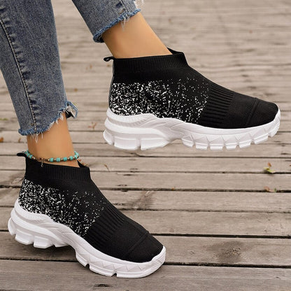 Elenna Casual Sneakers Super Comfortable Mesh Upper TPU