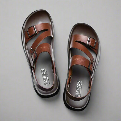Yanbu – Men’s Leather Sandal Minimalist Design