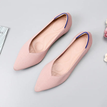 The Celtianna Prague Elastic Ballet Flats (heel 1 cm)