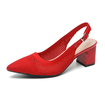 The Audace™ Milano Slingback Knit Pumps (heel 6 cm)