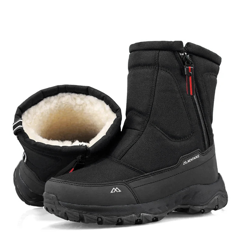 Feet In The Clouds™ Mens Snow Boots Choice Warm Wool Lined