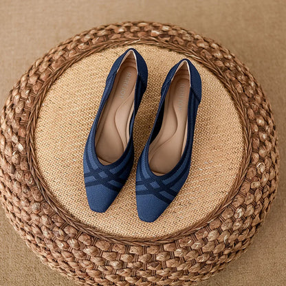 The Olgaine Prague Elastic Stilettos Heels (heel 4 cm)