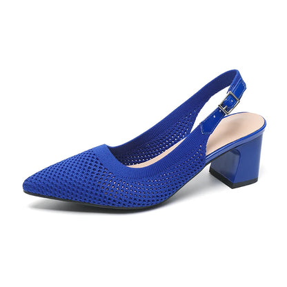 The Audace™ Milano Slingback Knit Pumps (heel 6 cm)