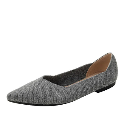 The Celesta Monte Carlo Shimmer Knit Flats (heel 1 cm) Special Collection ✨