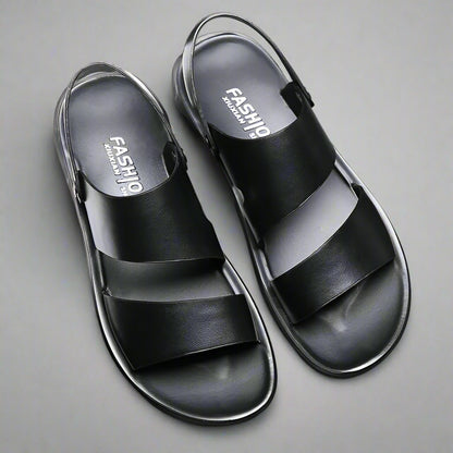 Tangier Leather Sandals for Men – Double Strap Slingback Design