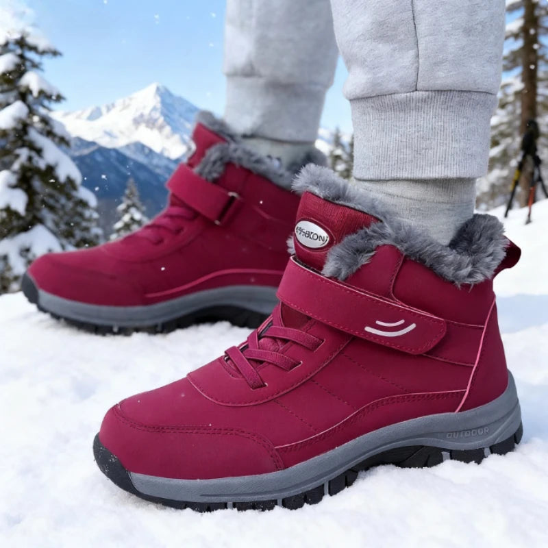Feet In The Clouds LQEBK Cozy Snow Boots For Men NonSlip