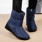 Feet in the Clouds™ Snow Boots Women Front Zipper Plush