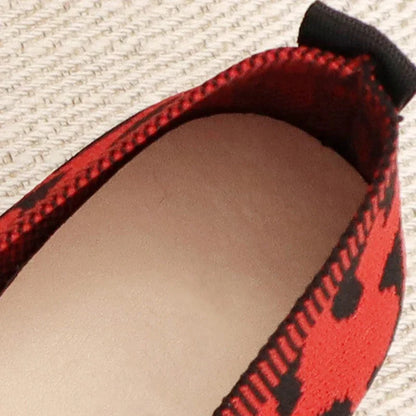 The Féline Milan Elastic Ballet Flats (heel 1 cm)