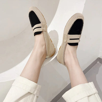The Mirelle Copenhagen Chevron Loafers (heel 1 cm)