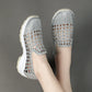 Cleopatra Leather Summer Sneakers – Breathable, Soft Sole, Elegant Design