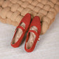 The Mollita Lisbon Elastic Ballet Flats (heel 1 cm)