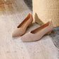The Élan™ Vienna Pointed Wedge Knit Pumps (heel 4 cm)