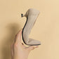 The Harmonie Vienna Pointed Knit Kitten Heels (heel 3 cm)