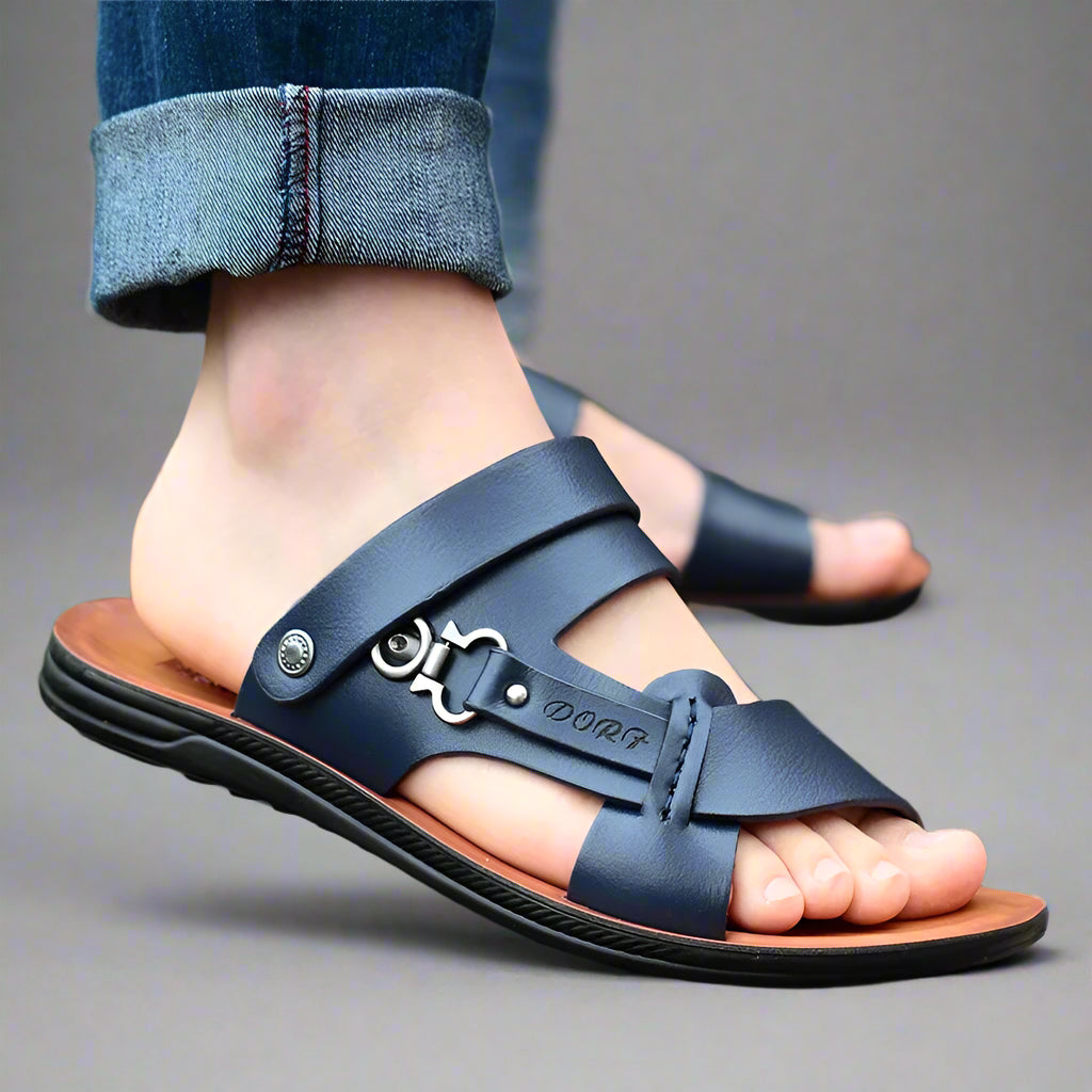 Tabuk – Men’s Leather Sandal Structured Tradition ✨