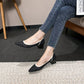 The Élégance Riviera Pointed Knit Pumps (heel 3.5 cm)