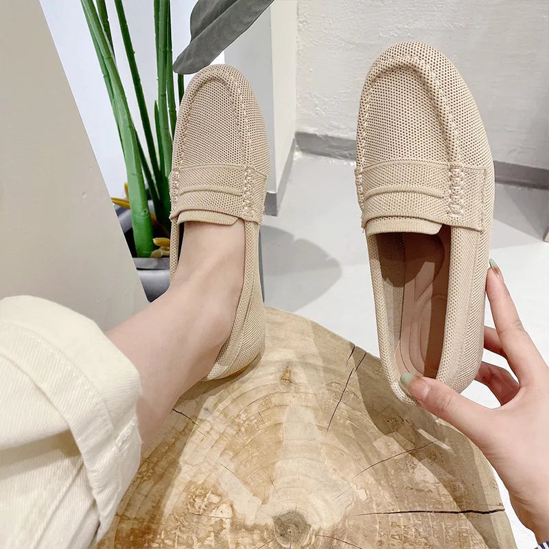 The Mirelle Copenhagen Chevron Loafers (heel 1 cm)
