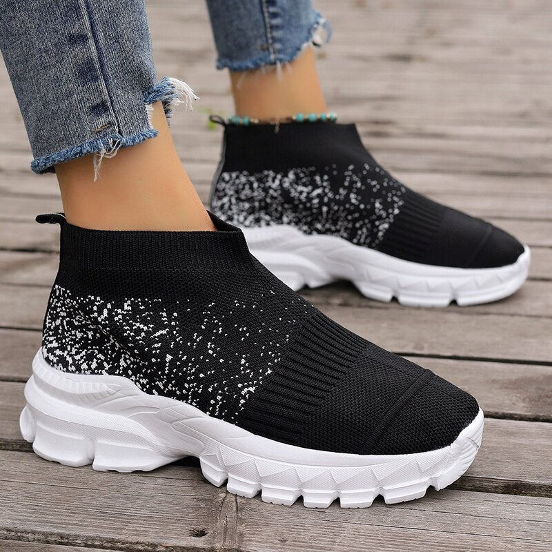 Elenna Casual Sneakers Super Comfortable Mesh Upper TPU