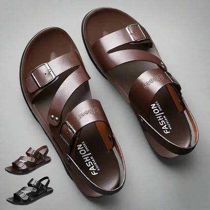 Yanbu – Men’s Leather Sandal Minimalist Design