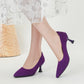 The Dynamique Monaco Pointed Knit Slingbacks (heel 6 cm)